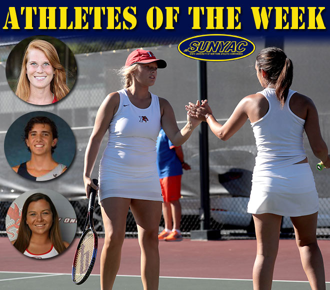 Cross country and tennis athletes honored by SUNYAC