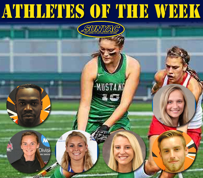 SUNYAC announces soccer, field hockey and volleyball athletes of the week
