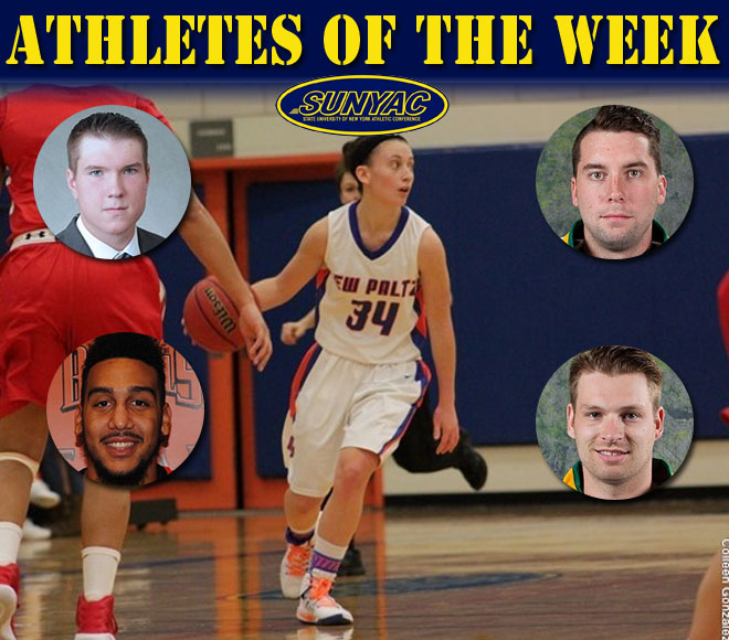Basketball and ice hockey weekly awards announced
