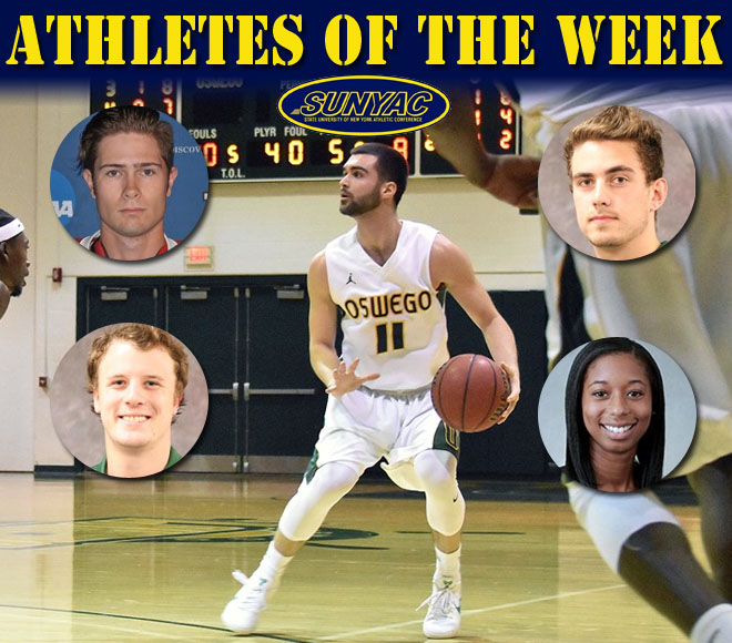 SUNYAC announces weekly basketball and ice hockey honors