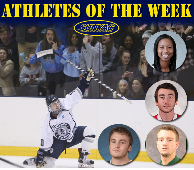 Basketball and ice hockey weekly awards announced