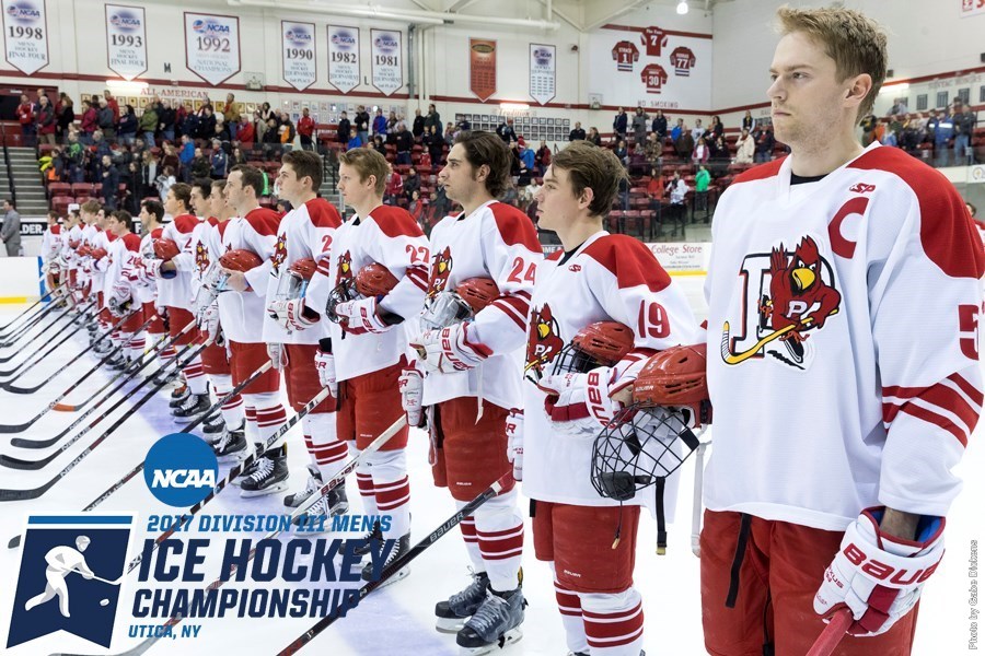 No. 12 Men&rsquo;s Hockey Visiting No. 9 Trinity in NCAA Championship Opening Round