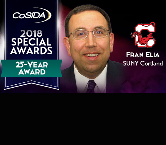 Cortland's Fran Elia &ndash; 25-Year Award