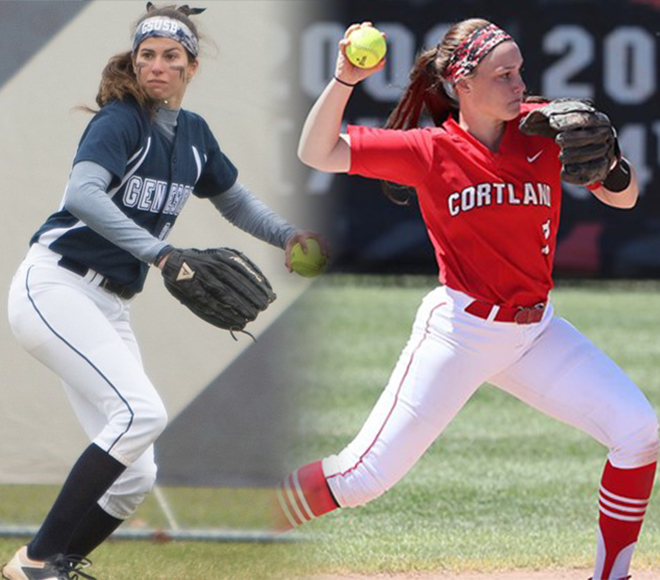 Day 1 of SUNYAC Softball Tournament