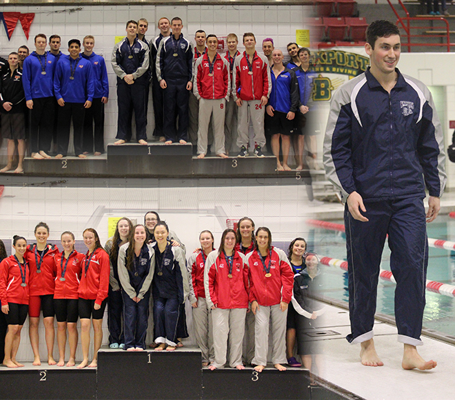 Geneseo takes three on first day of SUNYAC swimming and diving championships