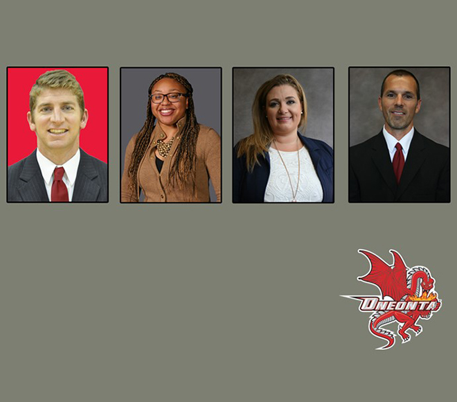 Oneonta's athletics department team completed to begin 2017-18