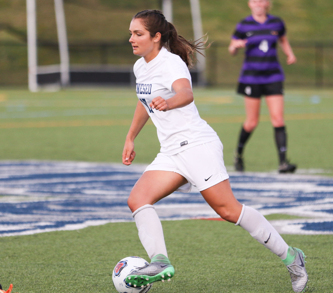 SUNYAC Game of the Week: Reid's hat trick helps #9 Geneseo top Oneonta in OT