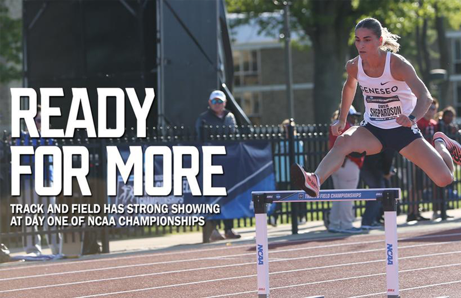 Geneseo Track and Field Has Strong Showing at Day One of NCAA Championships