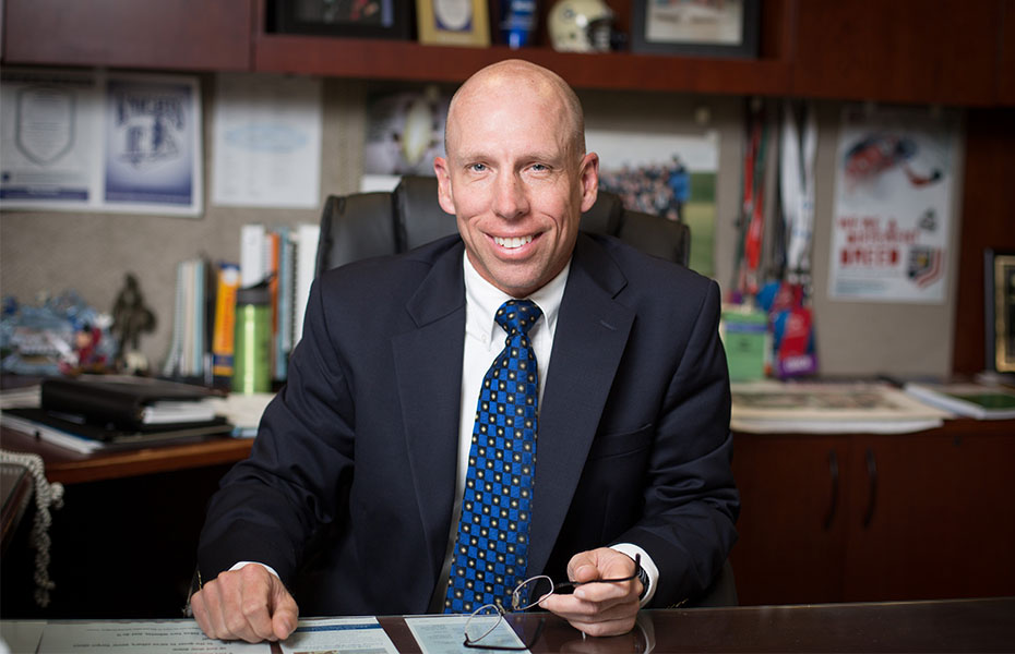 Mooney Honored with 2023 SUNYAC Patrick R. Damore Distinguished Service Award