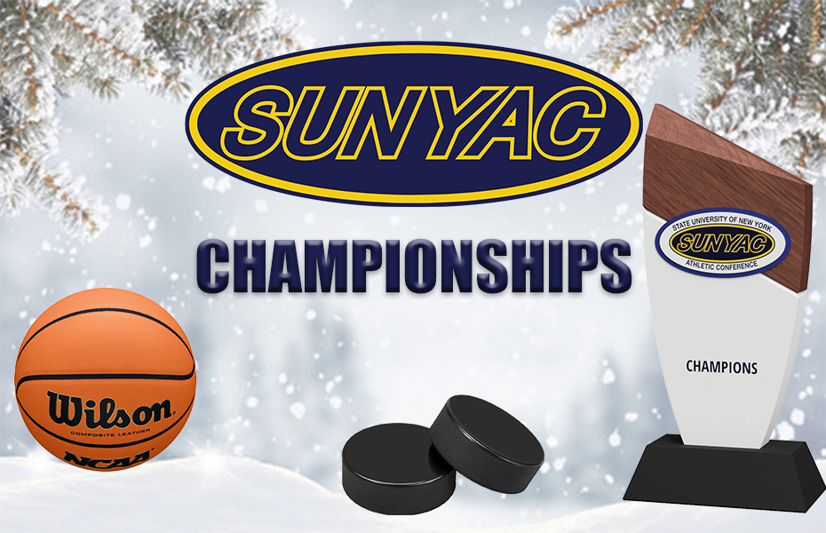 2025 SUNYAC Winter Championship Brackets Set