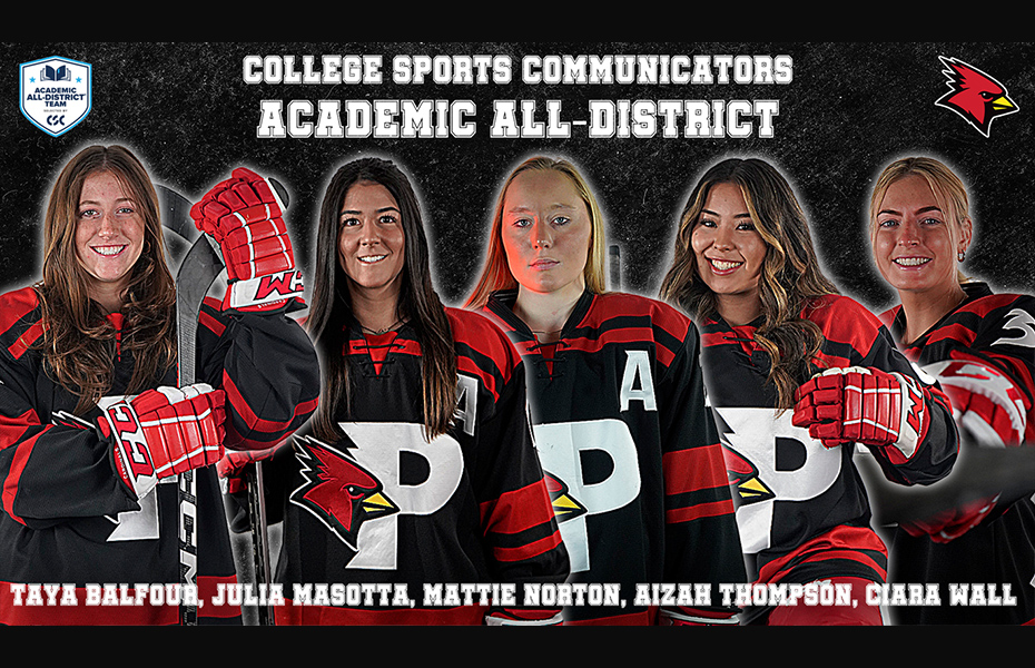 Plattsburgh's Balfour, Masotta, Norton, Thompson, and Wall Named to the CSC Academic All-District Team