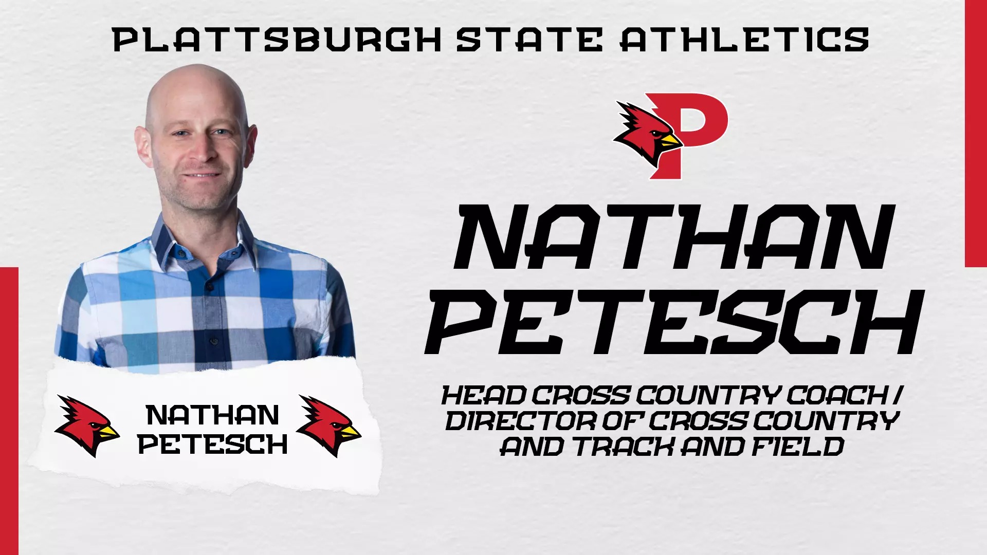 Nathan Petesch to Lead Cross Country and Track and Field Programs at Plattsburgh