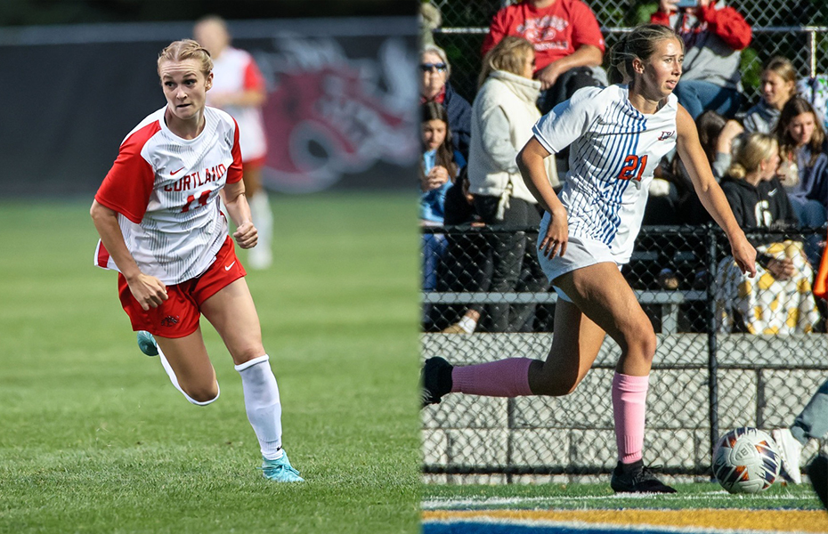 Allen and Wellinger Honored with SUNYAC Women's Soccer Weekly Awards