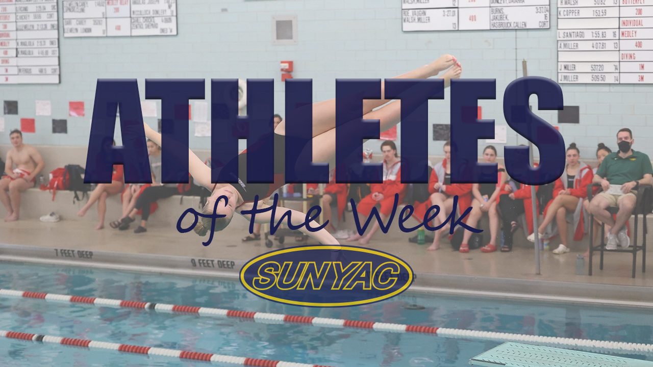 SUNYAC Athletes of the Week - November 10, 2025