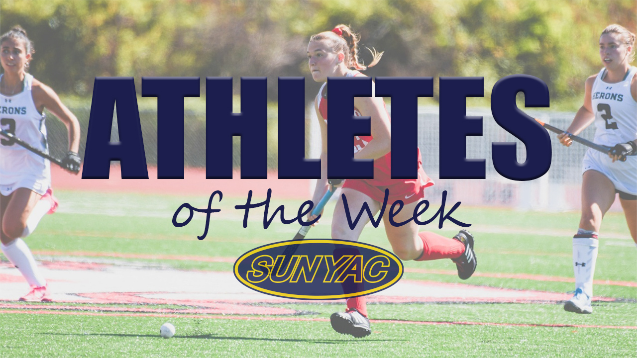 SUNYAC Athletes of the Week - November 3, 2025