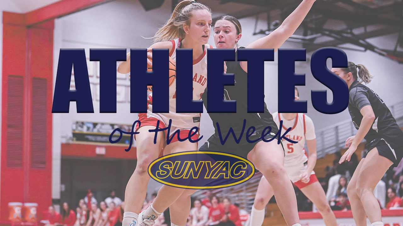 SUNYAC Athletes of the Week - December 8, 2025