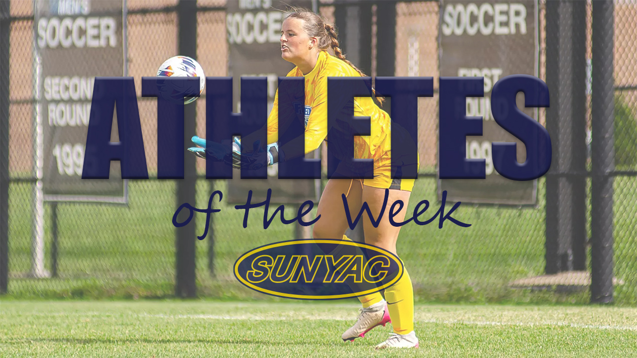 SUNYAC Athletes of the Week - September 29 2025