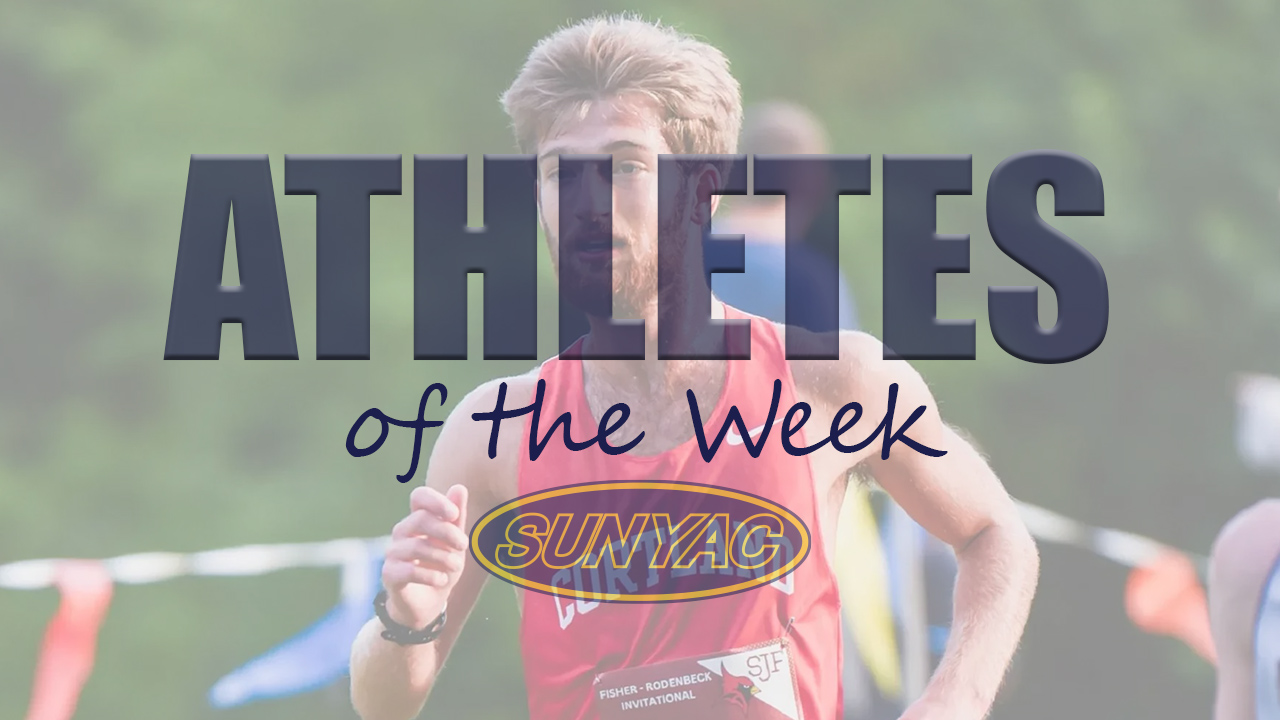 SUNYAC Athletes of the Week - September 8, 2025