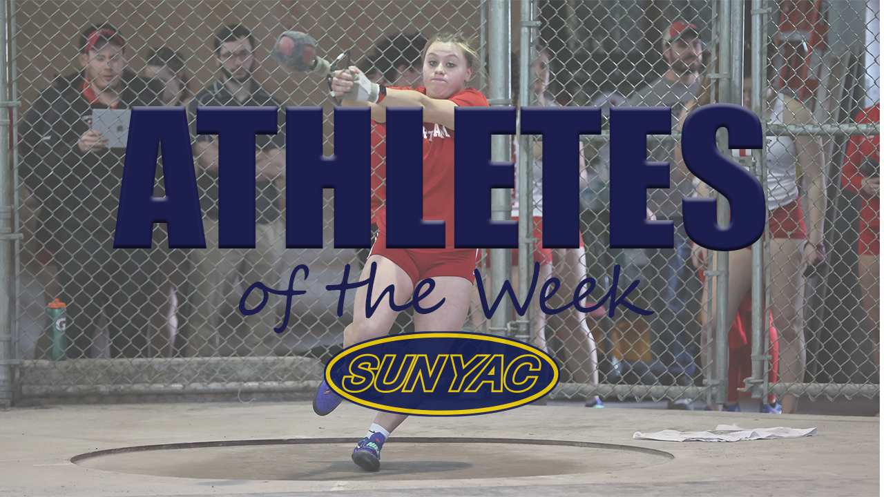 SUNYAC Athletes of the Week - January 26, 2026