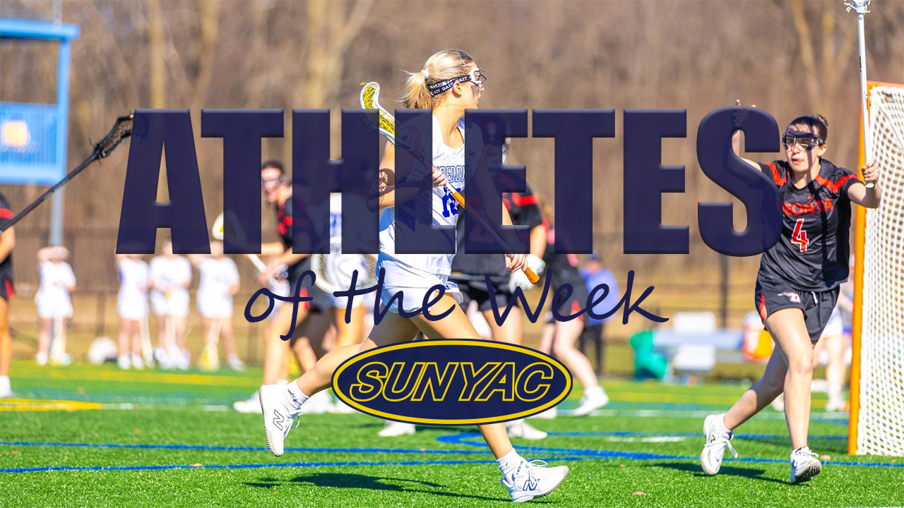 SUNYAC Athletes of the Week - April 13, 2026