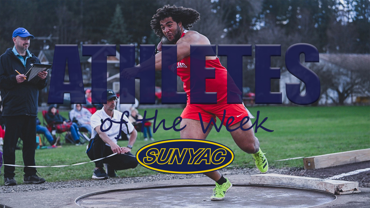 SUNYAC Athletes of the Week - April 20, 2026