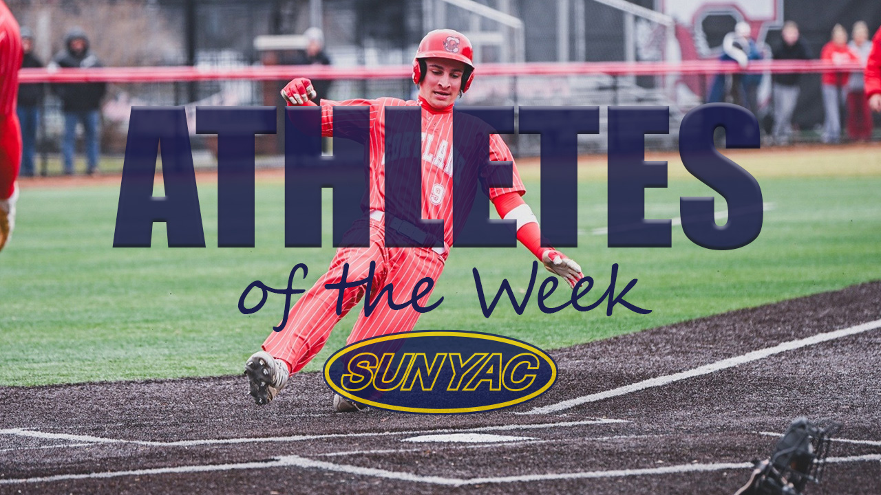 SUNYAC Athletes of the Week - April 6, 2026