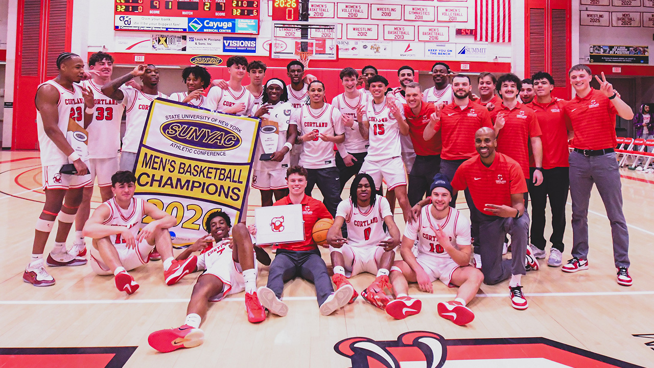 Cortland Repeats as SUNYAC Men's Basketball Champions