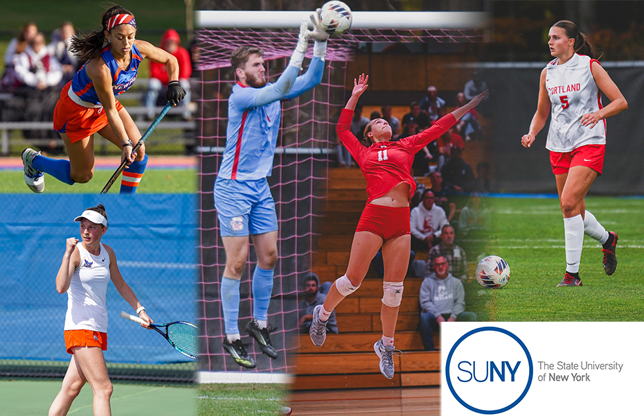 Five SUNYAC Fall Athletes Voted 2025 SUNY Scholar Athletes of the Year