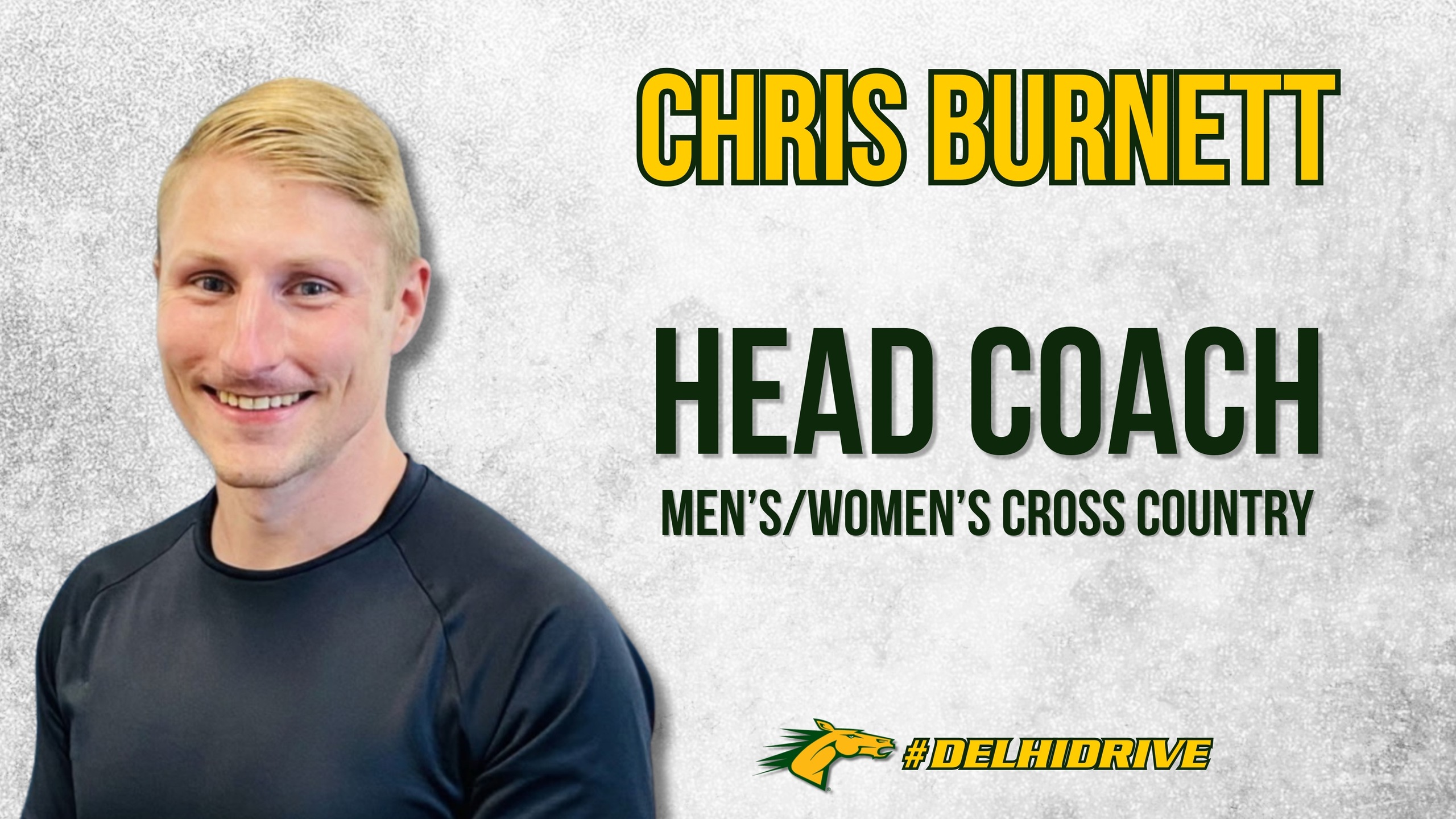 Burnett Comes Home to Lead Delhi Cross Country Program He Starred In