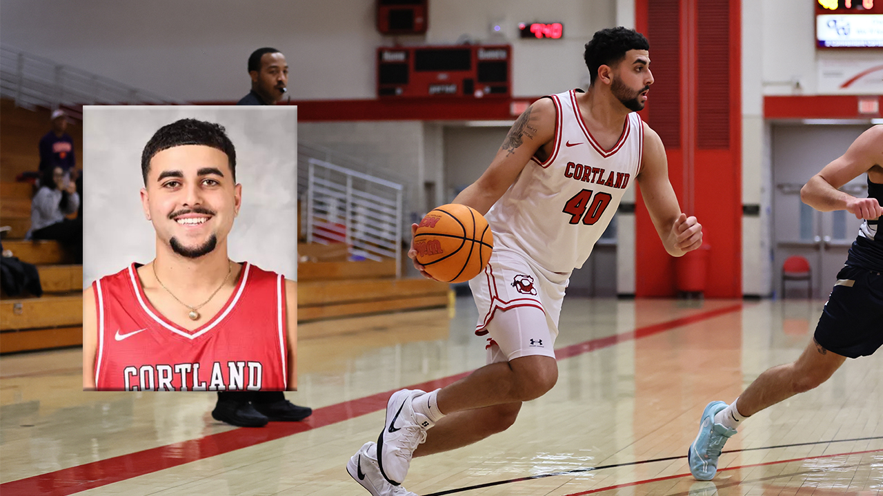 Kendall Arcuri Voted 2025 SUNYAC Men's Basketball Scholar Athlete of the Year