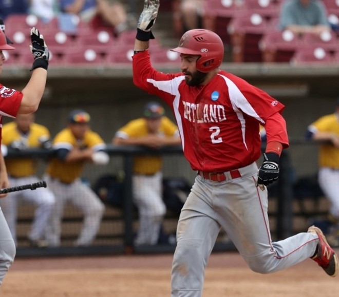 LAMANDO SHUTOUT, DONDERO HR LEAD CORTLAND PAST EMORY, 1-0, IN WORLD SERIES OPENER