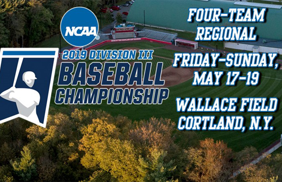 Cortland Earns Record-Tying 27th Straight NCAA Baseball Berth