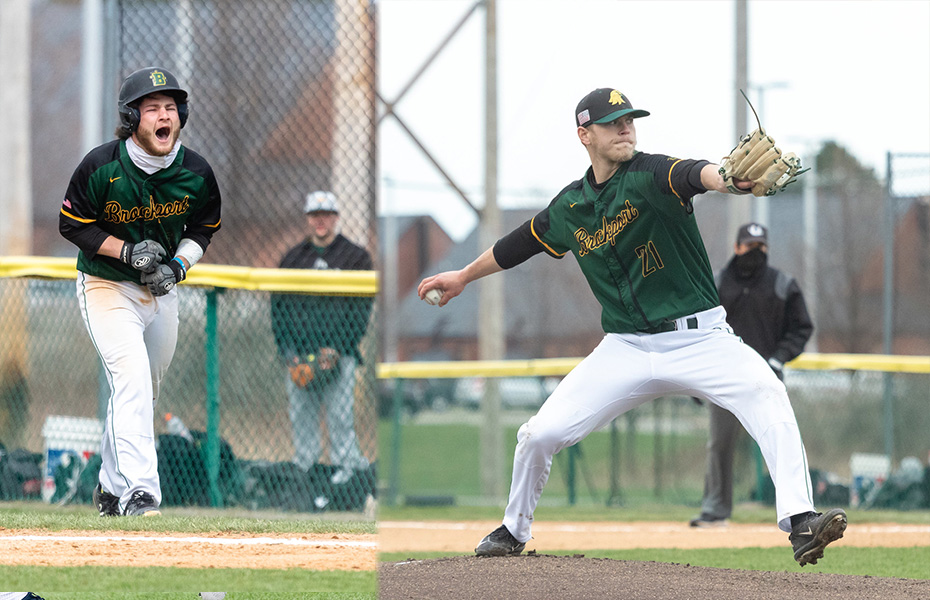 Brockport Teammates Tabbed SUNYAC Baseball Athletes of the Week
