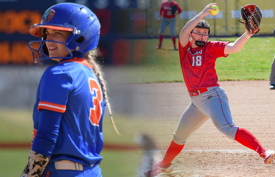 Rometo and Barry Named SUNYAC Softball Athletes of the Week