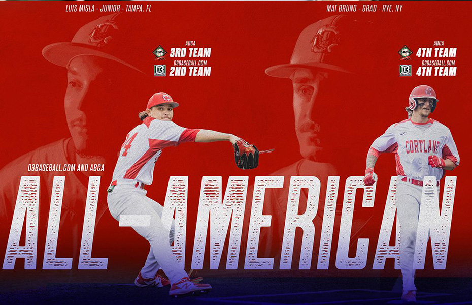 Luis Misla and Mat Bruno Earn Baseball All-America Honors