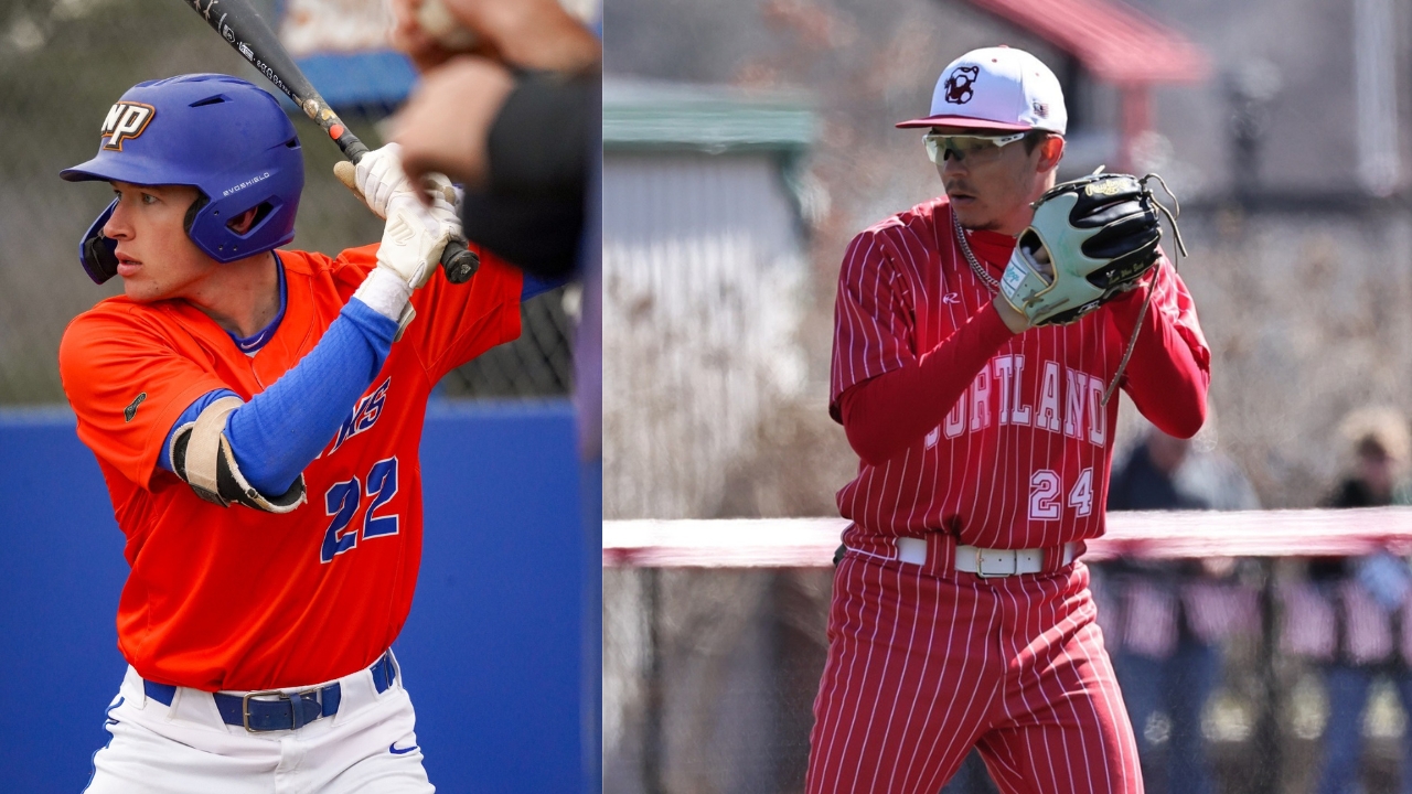 Kreider and Misla Take Home SUNYAC Baseball Athlete of the Week Honors