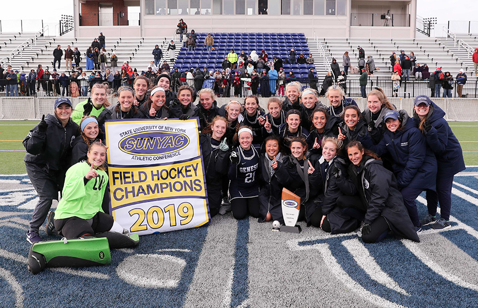 Geneseo wins 2019 field hockey championship