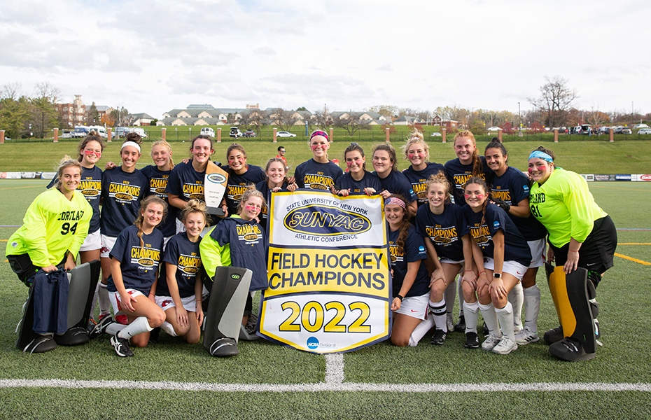 Cortland takes 2022 SUNYAC Field Hockey Crown