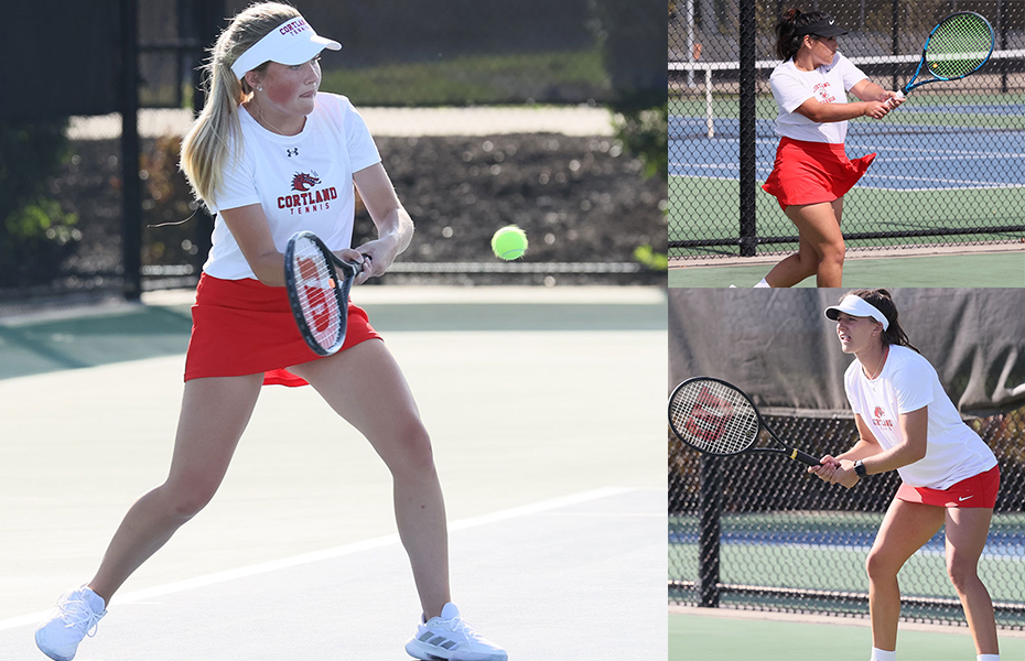 Cortland Sweeps SUNYAC Women's Tennis Weekly Awards