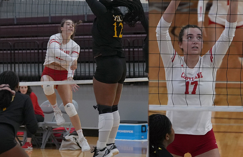 Cortland Sweeps SUNYAC Women's Volleyball Weekly Awards