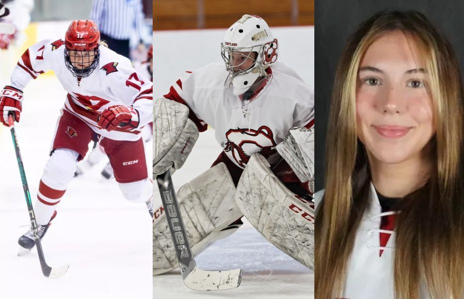 Riggi, Goergen, and Ruegge Earn SUNYAC Women&rsquo;s Ice Hockey Weekly Honors