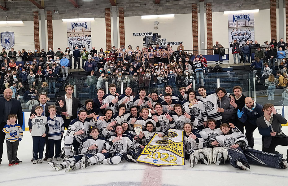 Geneseo No. 1 in 2022-23 SUNYAC Ice Hockey Preseason Poll
