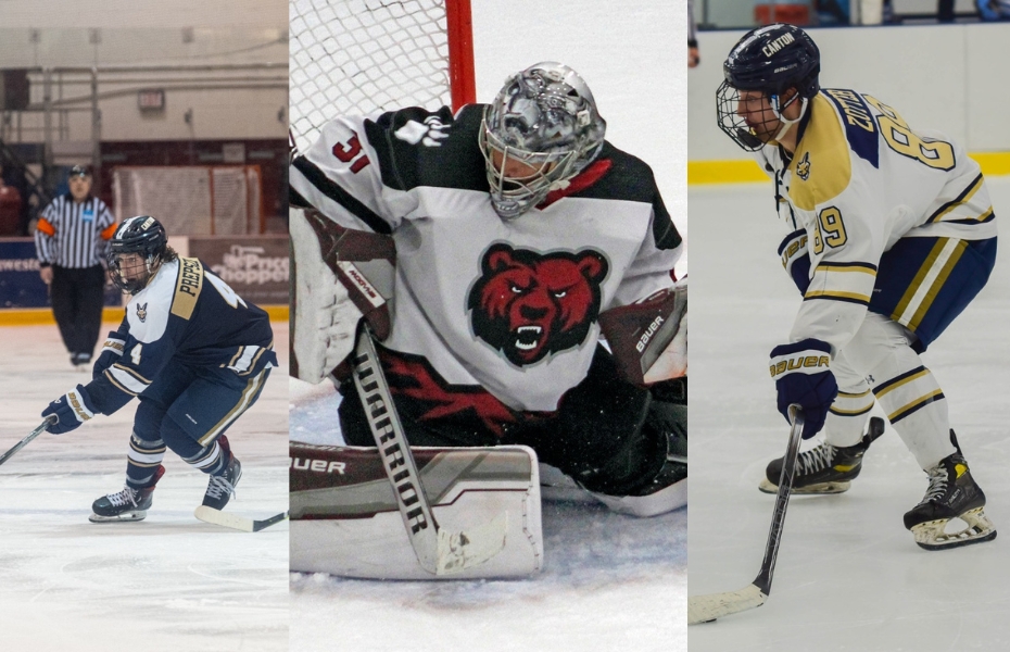 Prepszl, Werber, and Zotter Take Home SUNYAC Men's Ice Hockey Weekly Honors