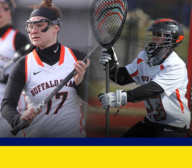 Buffalo State sweeps SUNYAC Women's Lacrosse Athletes of the Week