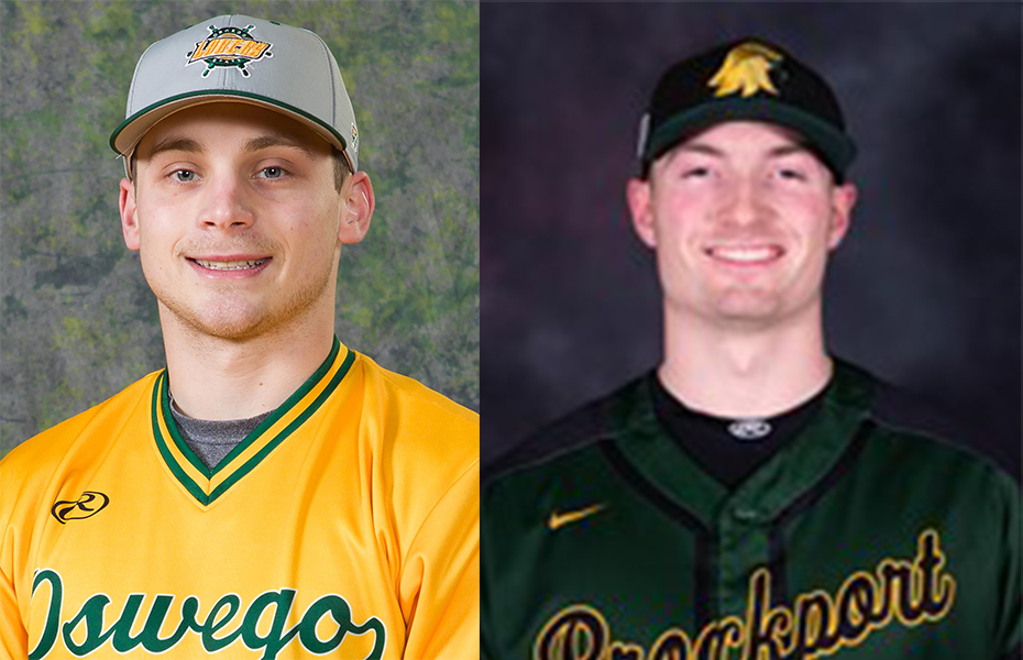 Frank and Kretzler Named SUNYAC Baseball Athletes of the Week