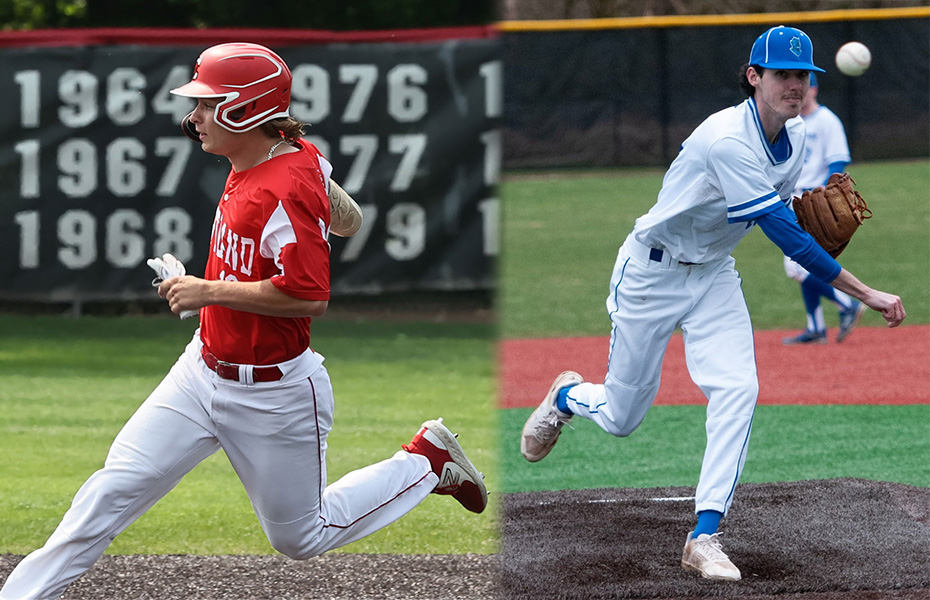 DeLawder and Tobia Named SUNYAC Baseball Athletes of the Week