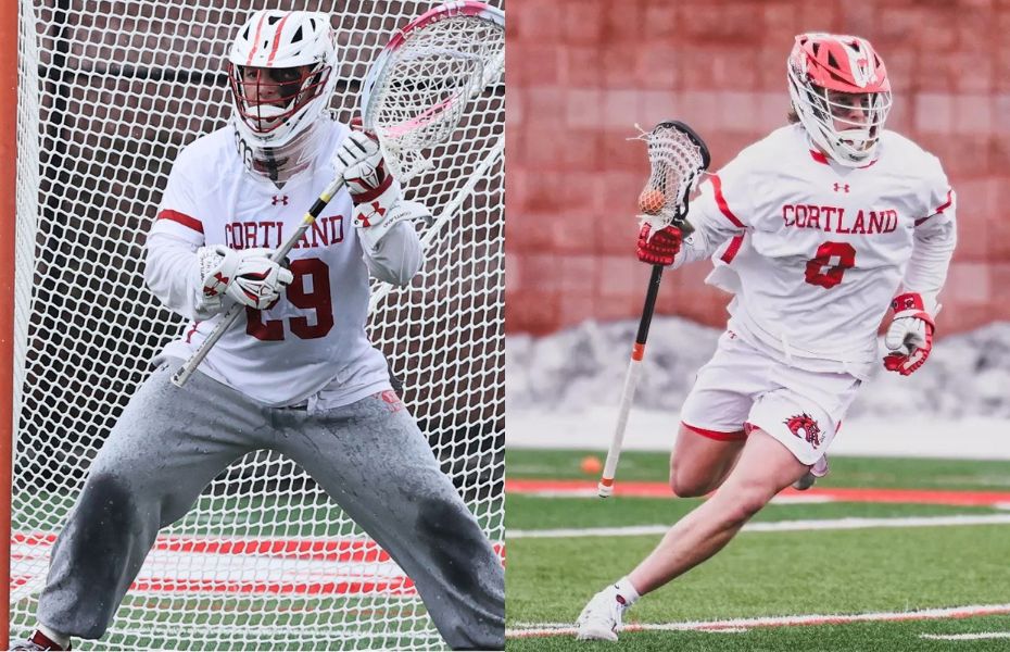 Cortland&rsquo;s Kavanagh and Wagner Named SUNYAC Men's Lacrosse Athletes of the Week