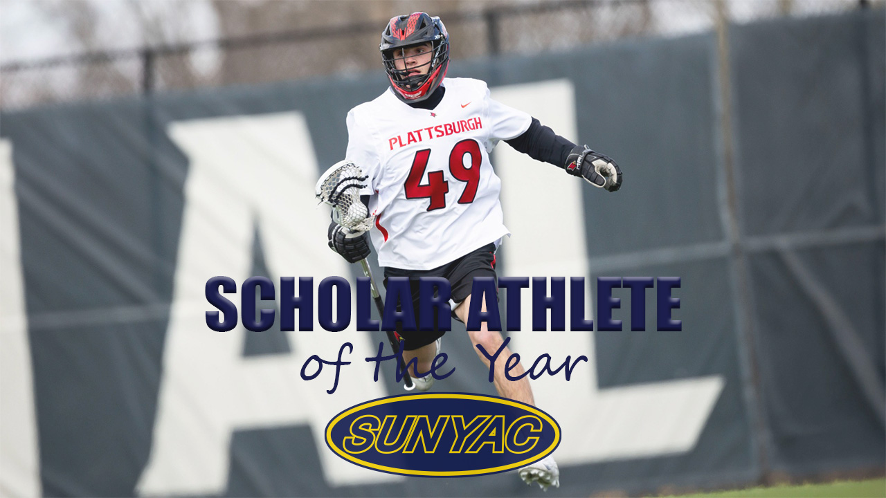 Ethan Francey Recognized as 2026 SUNYAC Men's Lacrosse Scholar Athlete of the Year