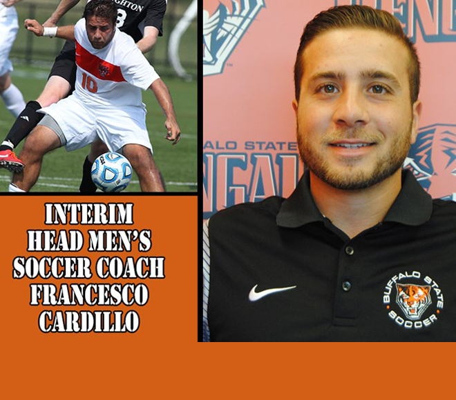 Cardillo named interim head men&rsquo;s soccer coach at Buffalo State