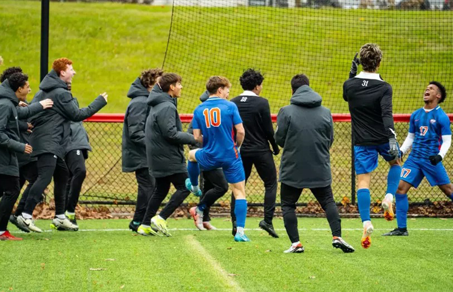 New Paltz Men&rsquo;s Soccer Knocks Off No. 4 Plattsburgh in SUNYAC First Round